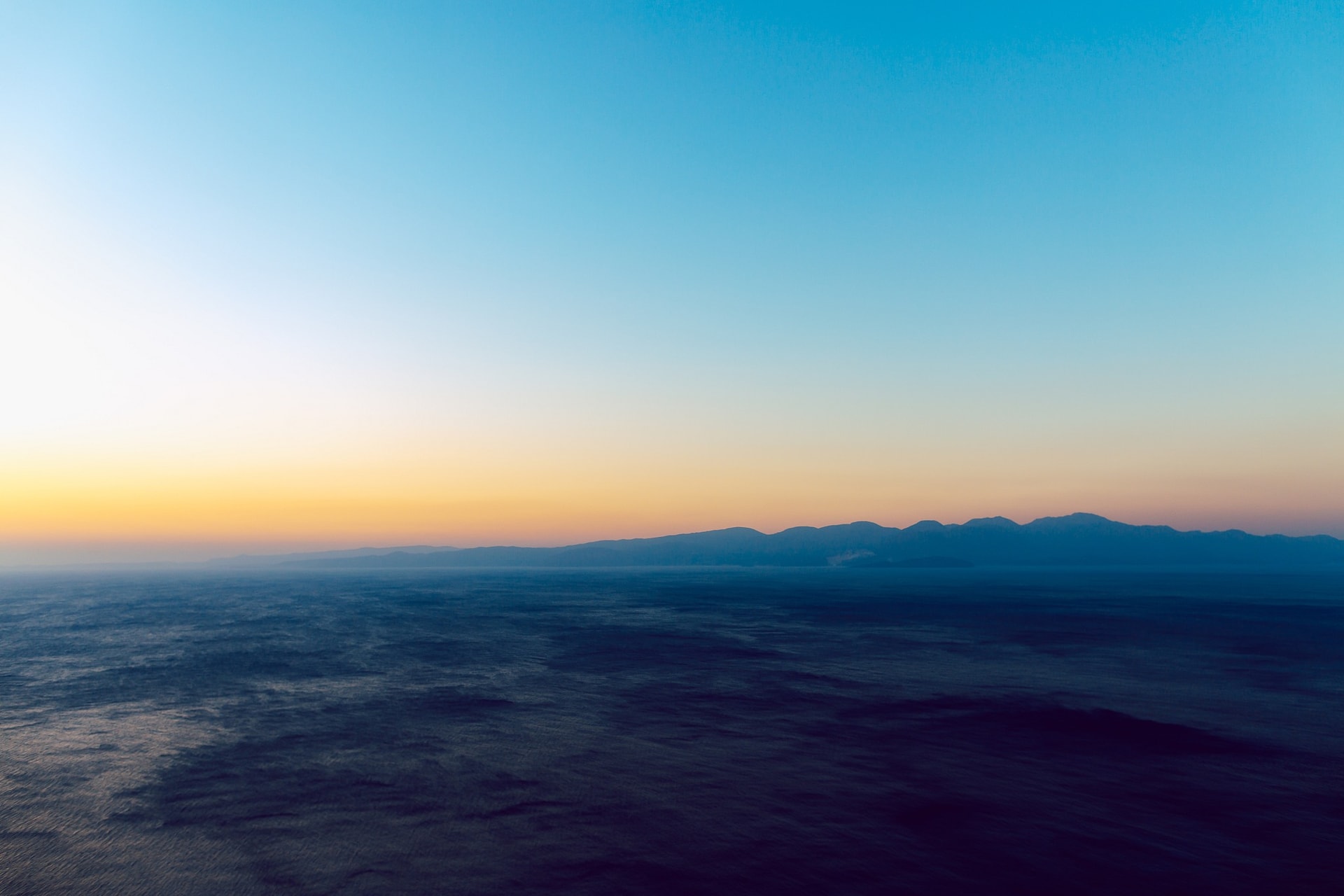 Sunrise Over the Sea