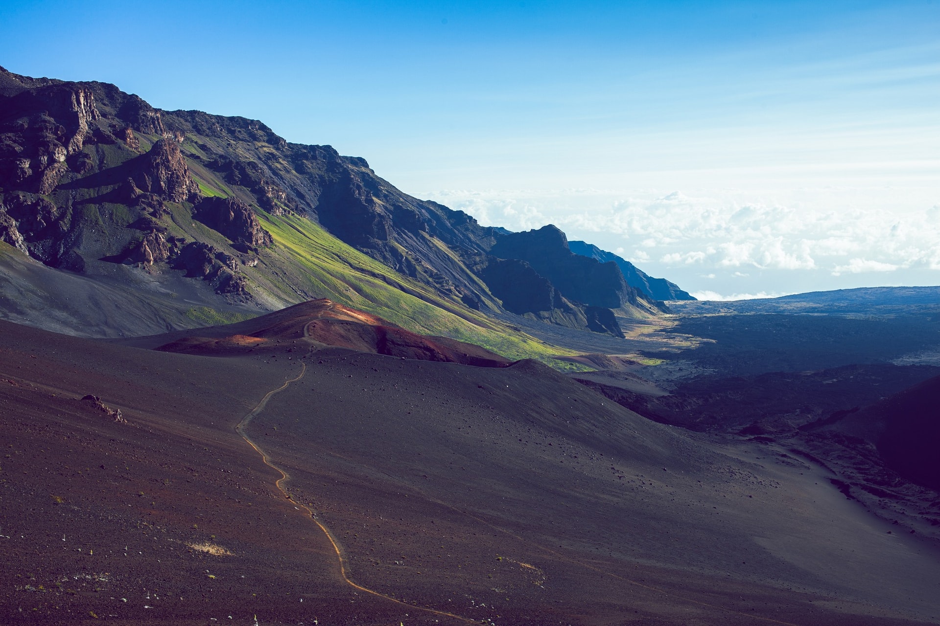Inside Haleakala
