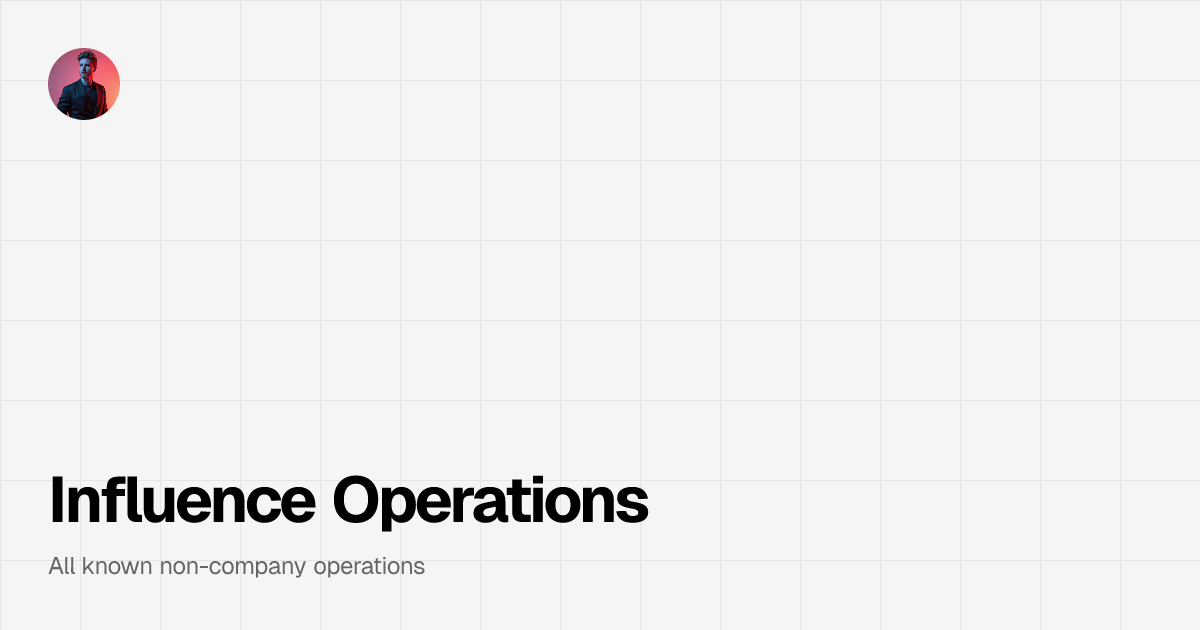 Influence Operations | Stephen M. Walker II